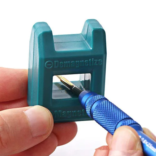 1 Uds magnetizador desmagnetizador destornillador herramienta magnética