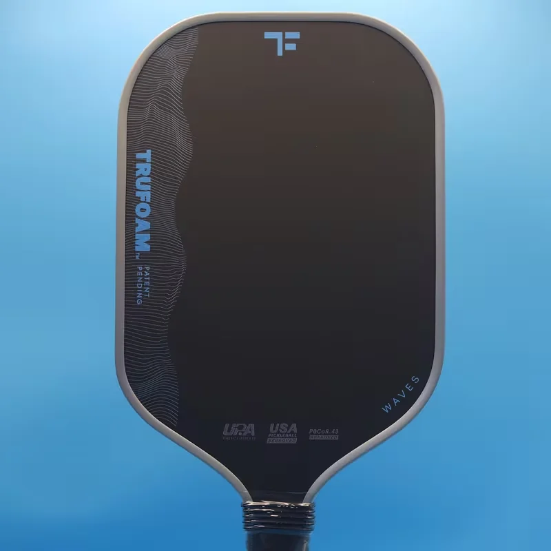 TFW3 High-Performance Pickleball Paddle: 16mm TruFoam Wave High-Elasticity Core with Full T700 Toray Carbon Fiber Face