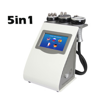 5 in 1 Vacuum Lipo Ultrasonic Cavitation Radio Frequency Multipolar RF Body Slimming Machine Skin Lifting Tighten Anti-wrink Kim