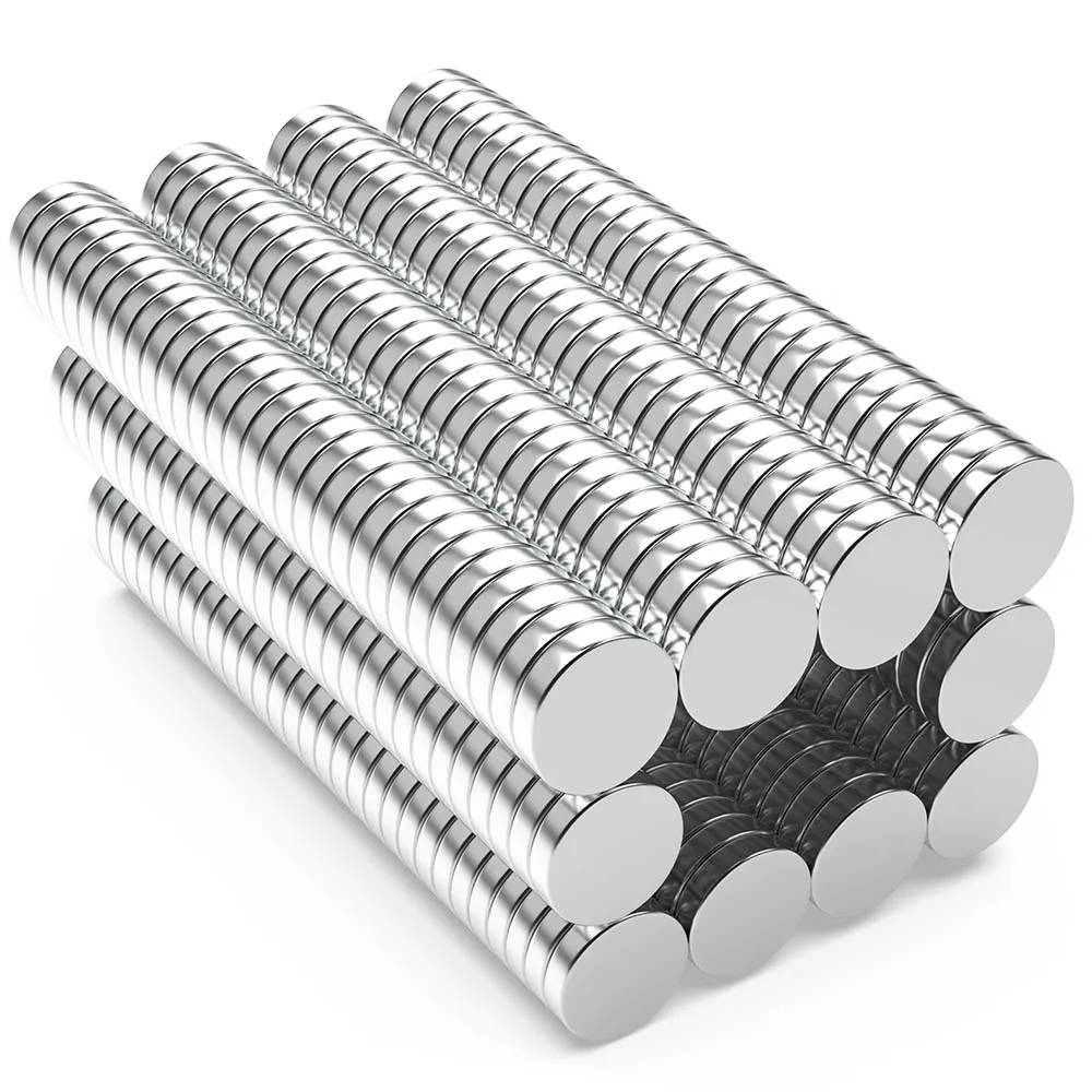 Imán de neodimio súper fuerte N35 de 16x3mm, imanes magnéticos permanentes potentes redondos NdfeB, imanes para refrigerador 16*3
