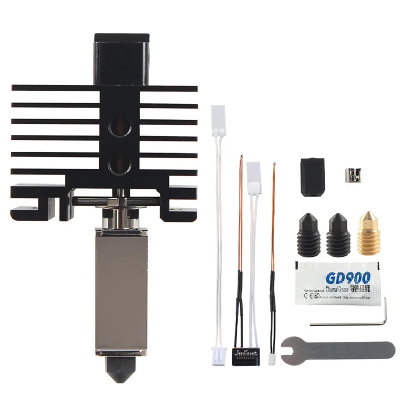 

Обновление AC56 Hotend для Bambu Carbon Lab X1, P1P и P1s, нагревательный стержень, нагревательный стержень CHT, экструдер, нагревательный комплект Hotend