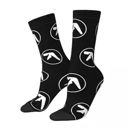 Aphex Twin Logo Socks Men's Women's Fashion Socks Novelty Spring Summer Autumn Winter Middle Tube Socks Gifts