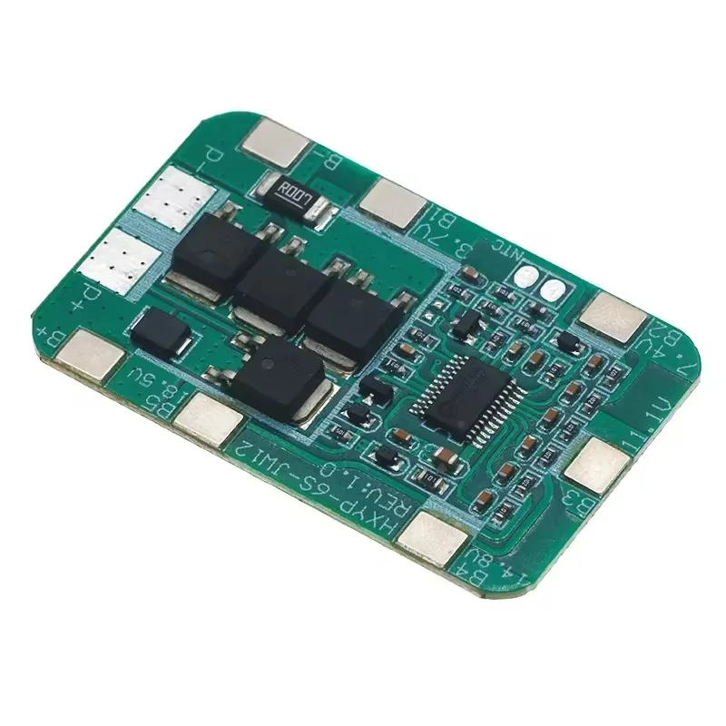 6S 22.2V 25.2V 14A 20A 18650 Li-ion Lithium Battery Charger Protection Board With Balanced PCB BMS 6 Pack Cells Module