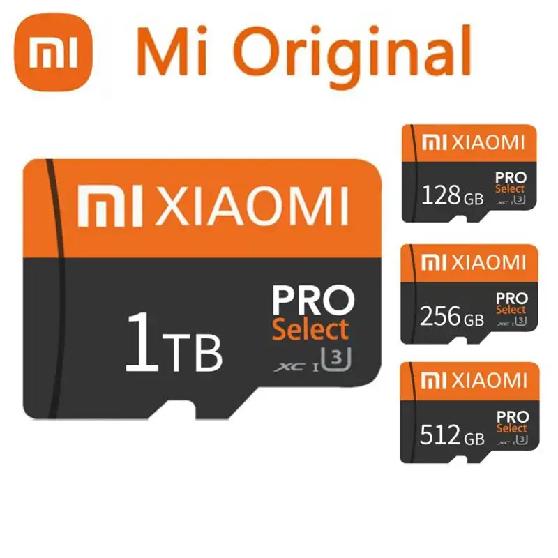 Xiaomi-tarjeta de memoria Original de alta velocidad para teléfono, ordenador, cámara, 2TB, 128GB, V60, 1TB, Mini SD, 512GB, TF, 256GB