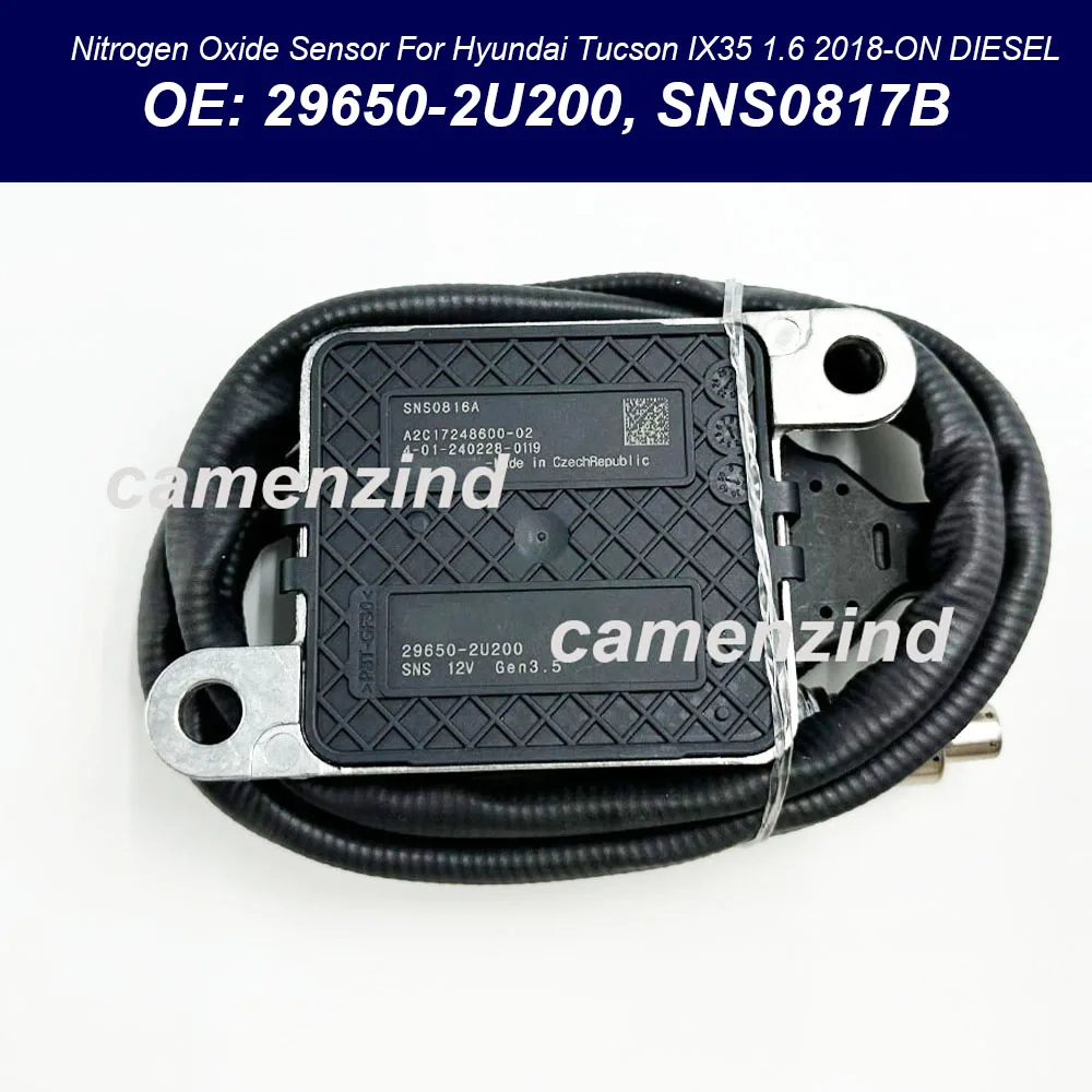 

Датчик оксида азота (NOx) 29650-2U200 296502U200 SNS0817B 29640-2FRD0 для Hyundai Tucson IX35 1.6 2018-н.в. ДИЗЕЛЬ