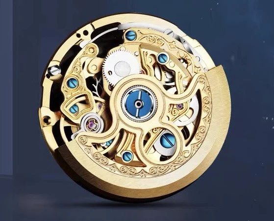 

Watch Accessories, New 2189 Movement, Hollow Gold, Seiko Mechanical Movement