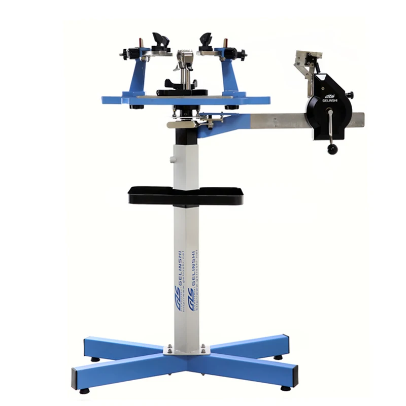 

GLS-16406 Rotary Elastic Clamp Stand Manual Badminton Tennis Racket Stringing Machine