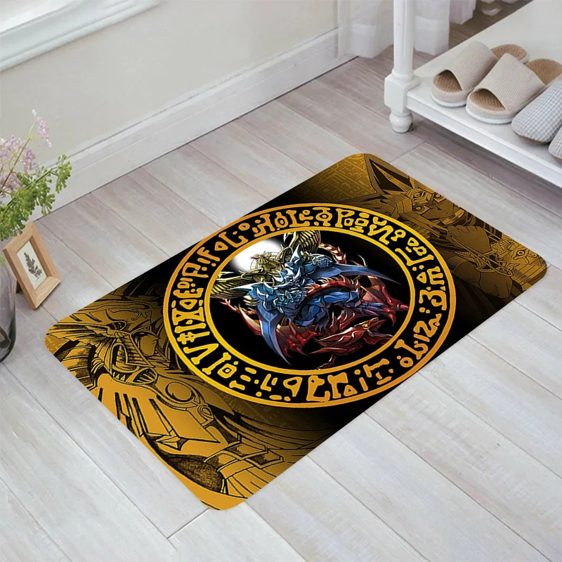 

Yu-Gi-Oh! Anime Floor Mat Home Carpets Aesthetic Room Decoration Balcony Rugs Kitchen Carpet Doormat Entrance Door Foot Rug Mats