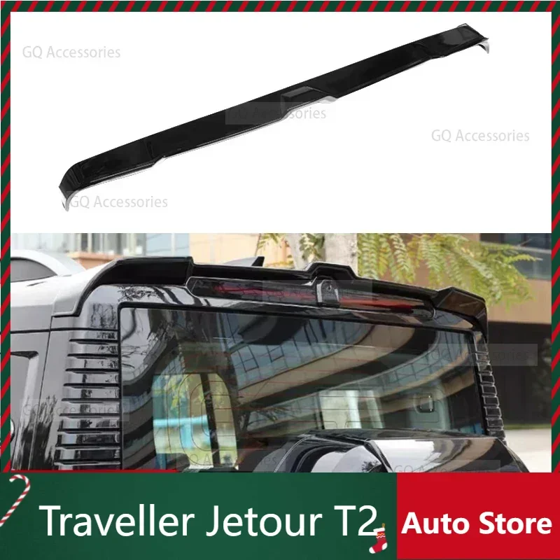 

For cherry Jetour Traveller T2 2023 2025 Jetour T2 Car Tail Wing Roof Fixed Wing Modified Paint Sports Rear Wing