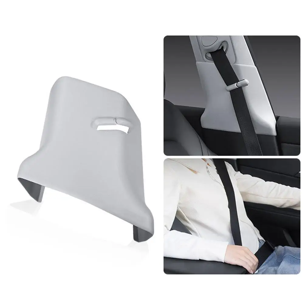 

Для Tesla ModelY 21-24 Автомобильный ремень безопасности Регулируемый ограничитель сиденья Пряжка ремня Панель ремня Copilot Driver Anti-Shi And A6K5