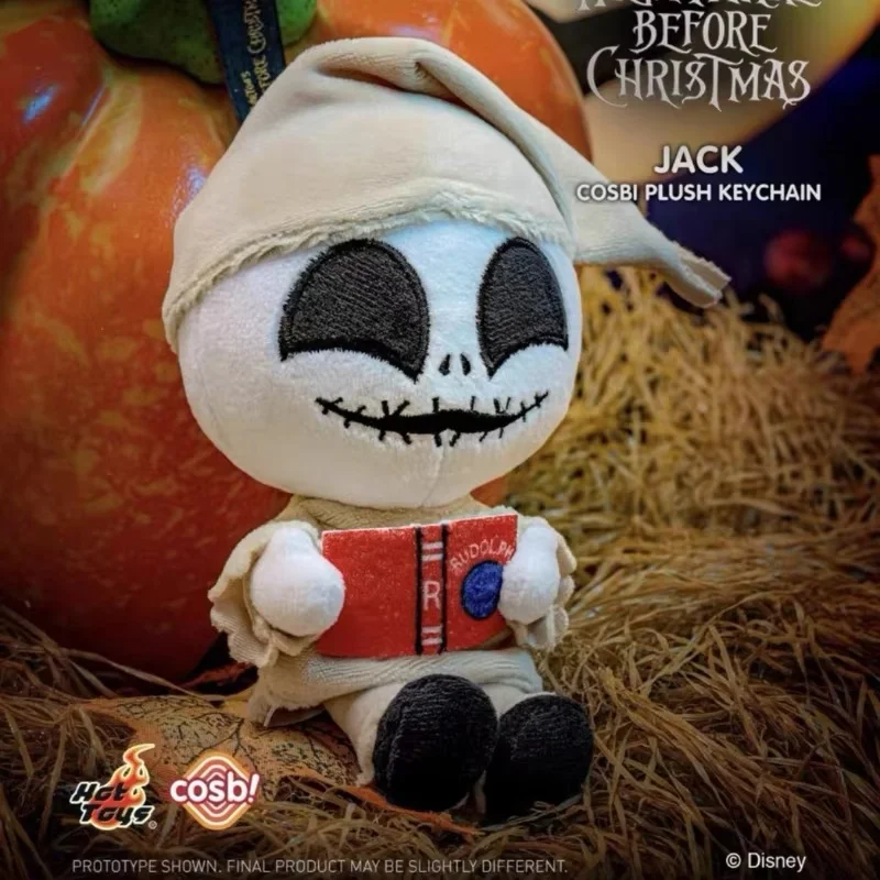 New Hot Toys Nightmare Before Christmas Blind Box Cosbi Keychain Collection Mystery Box Toy Halloween Surprise Gifts Collection