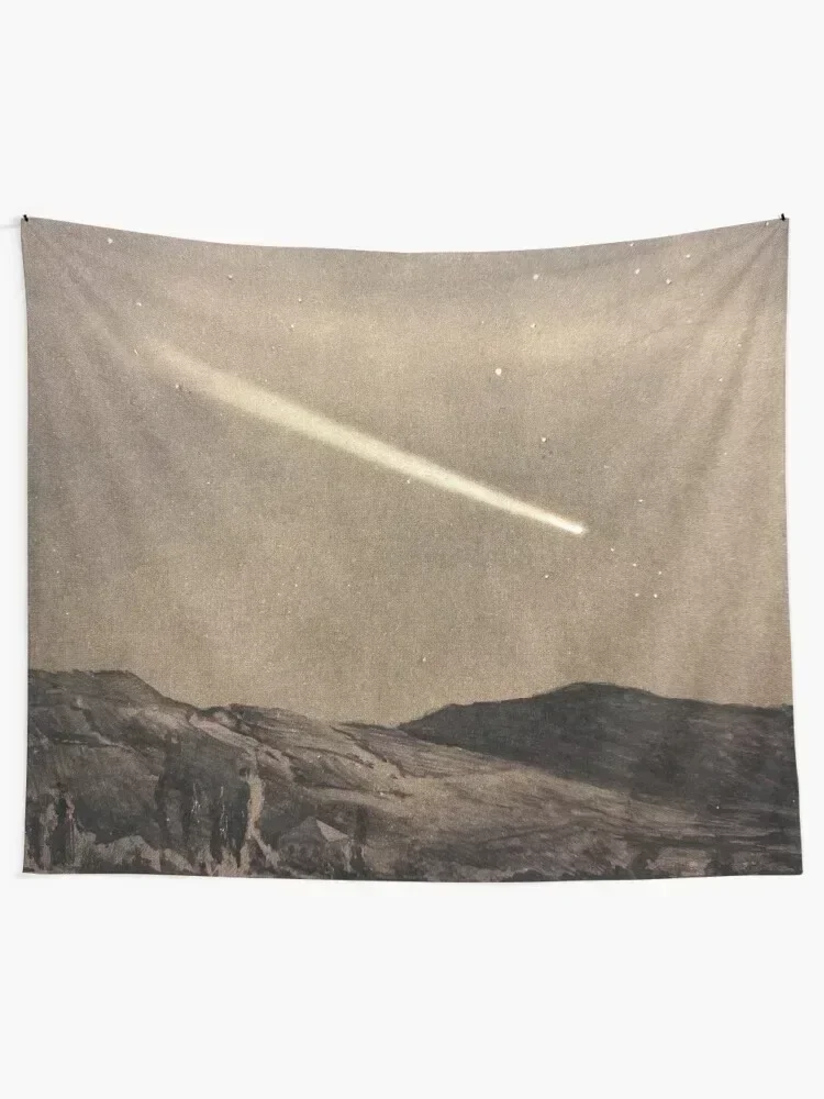 Halley's Comet, France, 1910 Tapestry Home Decorating Decoration Pictures Room Wall Wall Coverings Tapestry