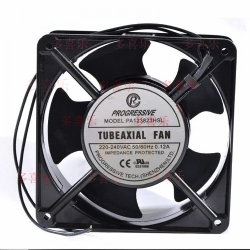 

ZMZM 1 PCS for Axial flow Fan PA123823HSL 0.12A 20/19W 12038 AC220v 2 wire Cabinet Fan