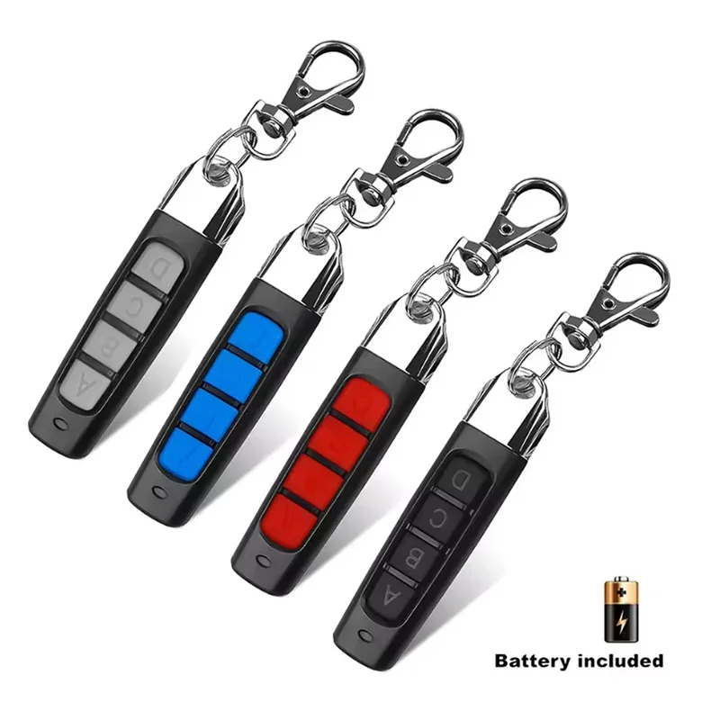 433MHZ Copy Remote Control Auto 4 Channe Code Garage Gate Door Opener Remote Control Duplicator Cloning Code Car Key