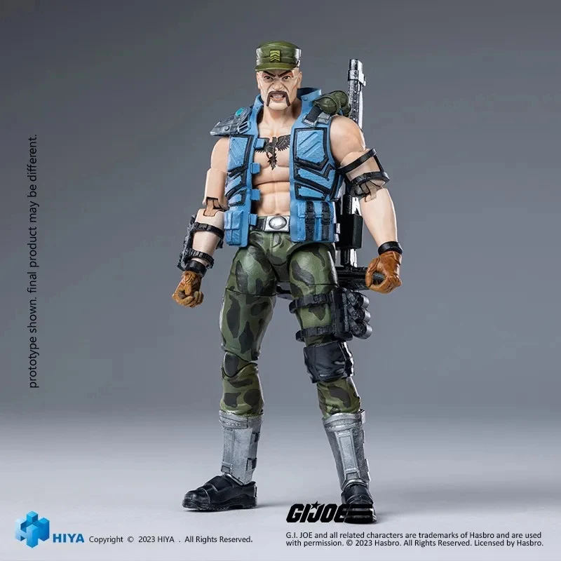 W magazynie HIYA wykwintne MInI G.I.Joe Major GUNG-HO 1/18 animacja figurka zabawka prezent kolekcja modeli Hobby