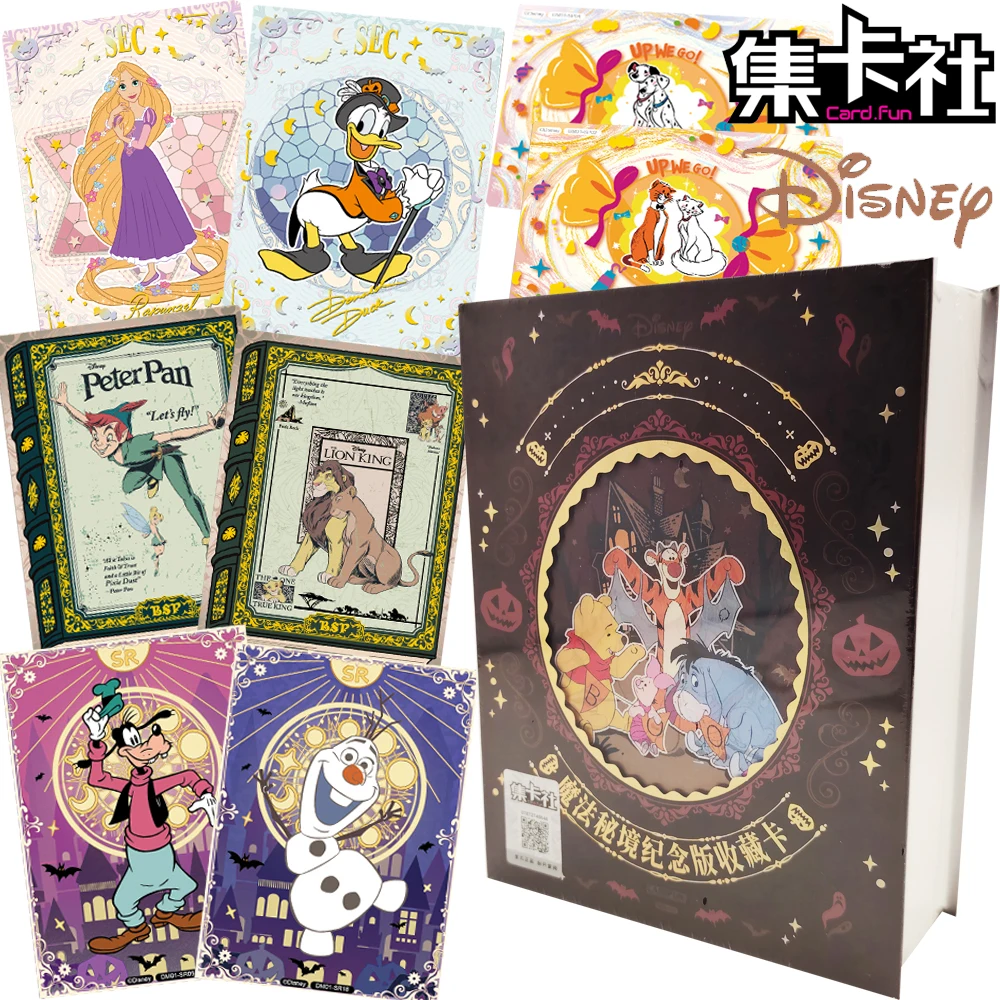 

Card.fun Official Disney Collection Cards Magical Secret Realm Series Cartoon Star Fantasy Colorful Character Rare Card Kid Gift
