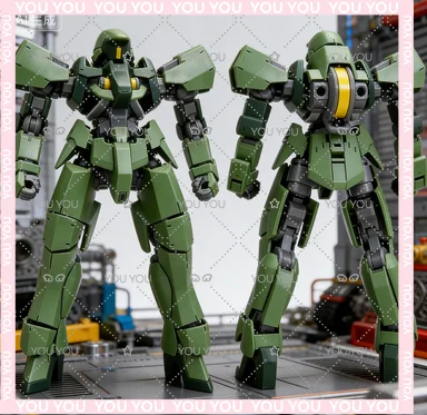 

Original Bandai HG1/144 Scale Model GRAZE STANDARD TYPE/COMMANDER TYPE Anime Model Character Assembly Model Toys Children's Gift