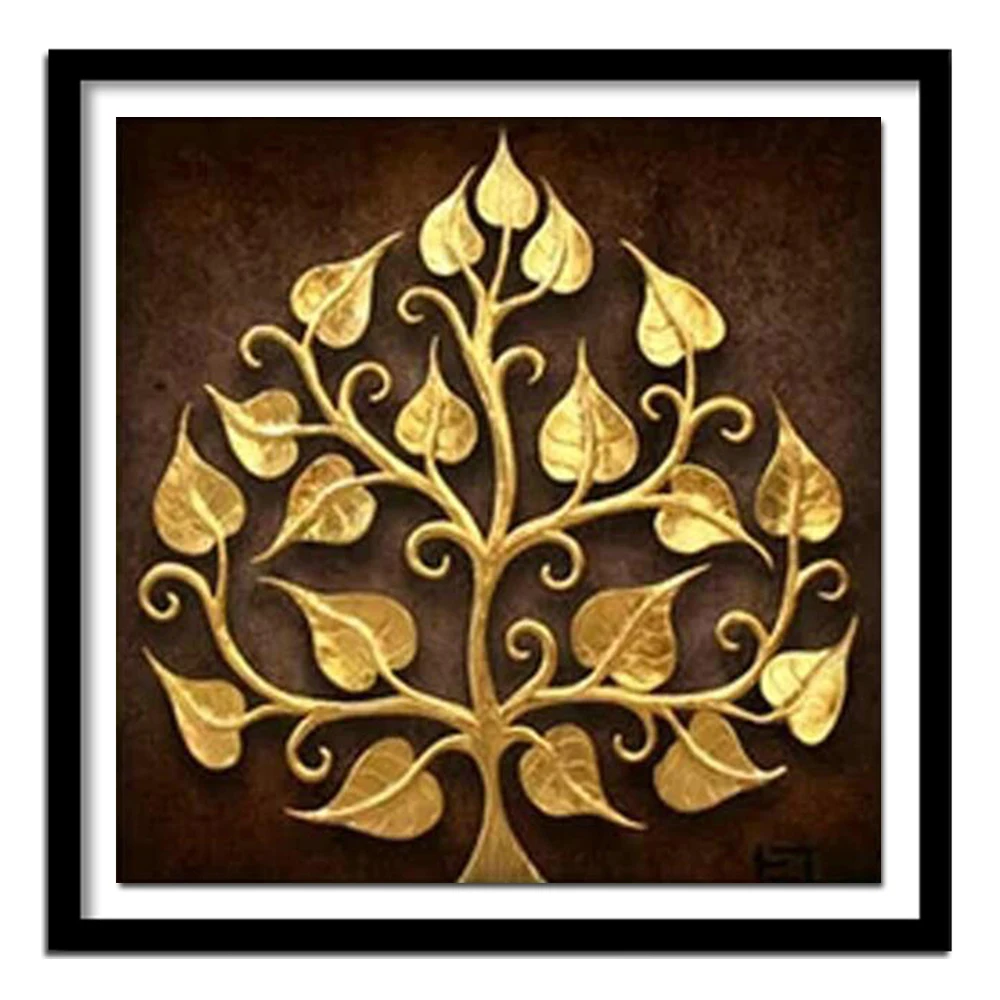 Full drill embroidery tree diamond  picture of rhinestones 5d diy diamond painting cross stitch diamond home decor gift