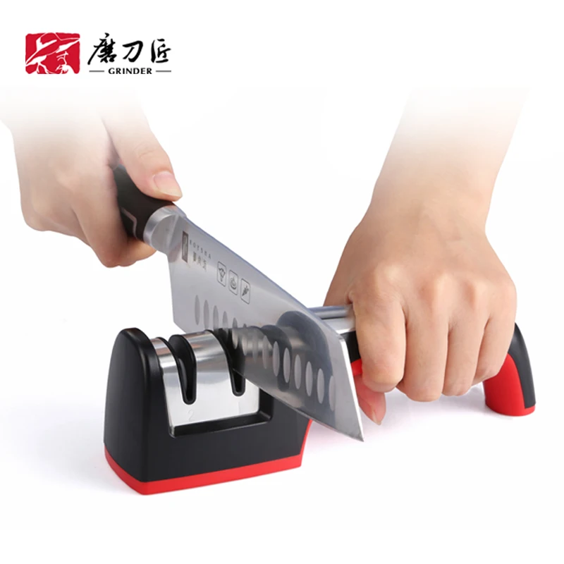 TAIDEA Professional Knife Sharpener 3 Stages Diamond Sharpening Steel Whetstone Kitchen Chef Knives Cookware Set Sharpening