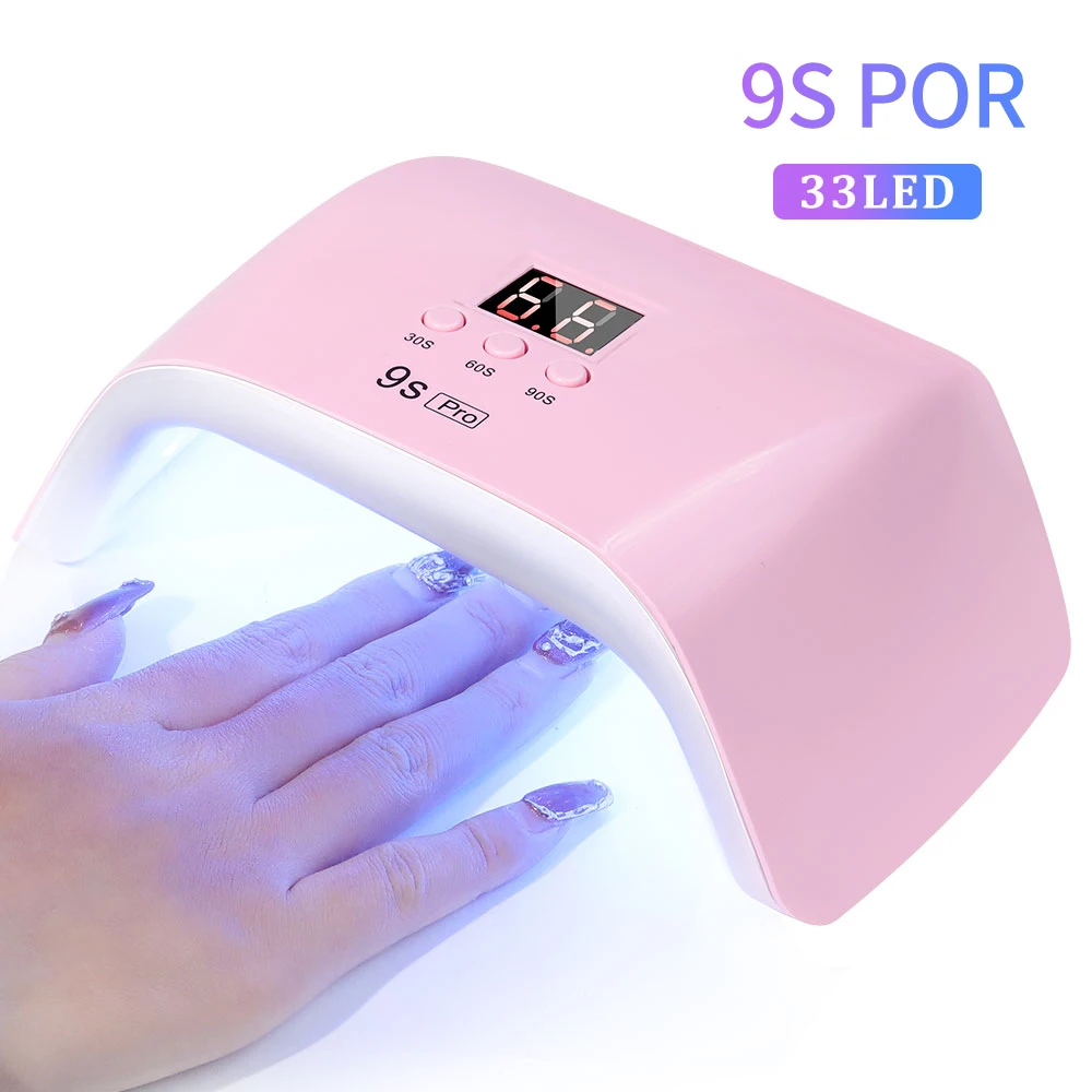 48W 24 LED Drying Lamp Manicure UV Nail Dryer Curing Gel Nail Polish With USB Smart Timer Sun Light Nail Art Tools