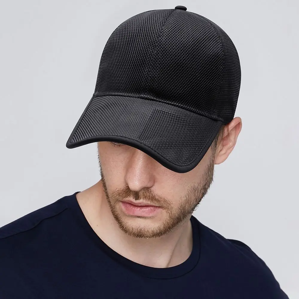 

Sun Hats Quick-dry Mesh Baseball Cap Hollow Adjustable Men Snapback Hat Comfortable Breathable Sports Mesh Caps Summer