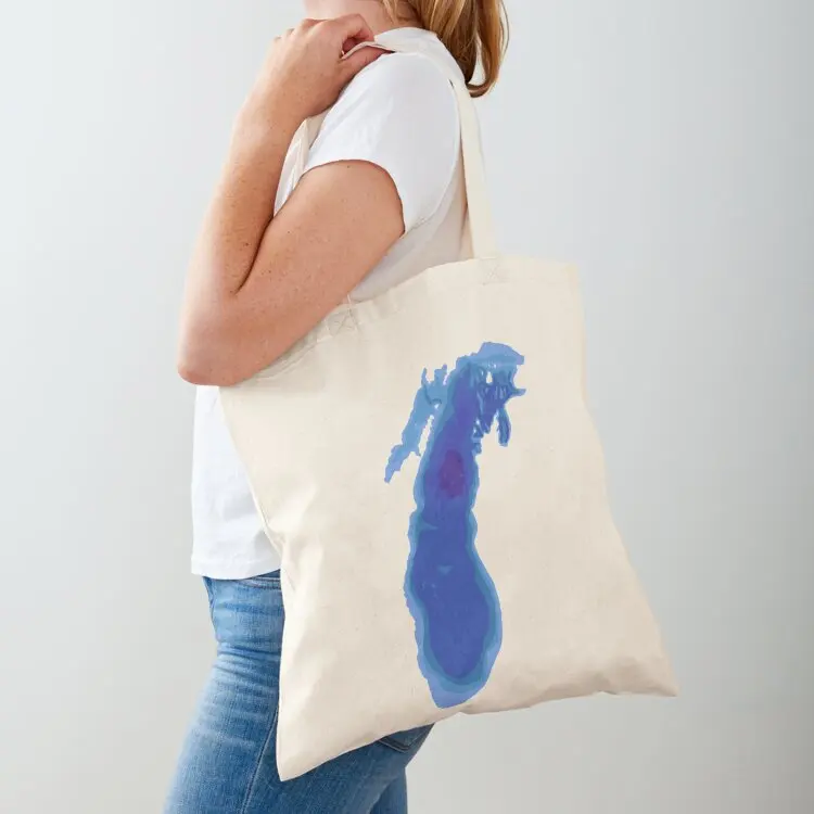 

Lake Michigan Tote Bag Beach bag hand bag ladies Women's shopping personalized tote