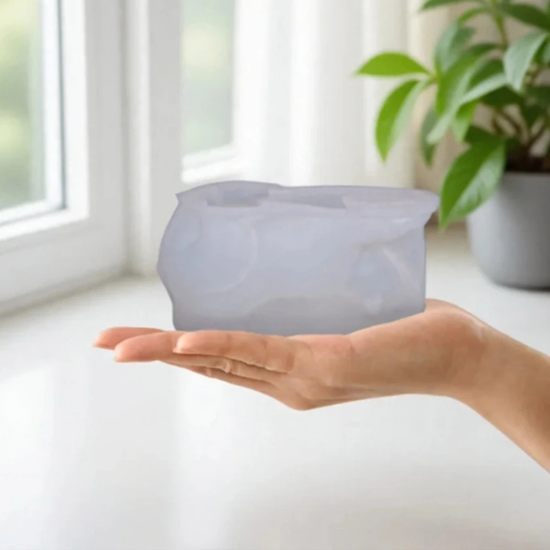 

Креативная силиконовая форма для медведя «сделай сам» для горшков ручной работы, домашний декор, ремесленные проекты E0BF