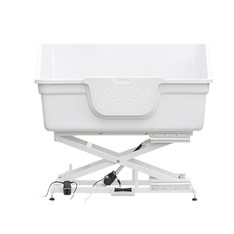 

Pet Electric Lifting Bathtub Dog Sink Acrylic Pool Bath Basin Large