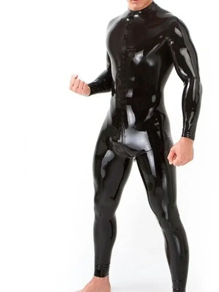 

Latex Rubber Gummi Masquerade Suit Catsuit Fashion Uniform Party Cosplay Tight