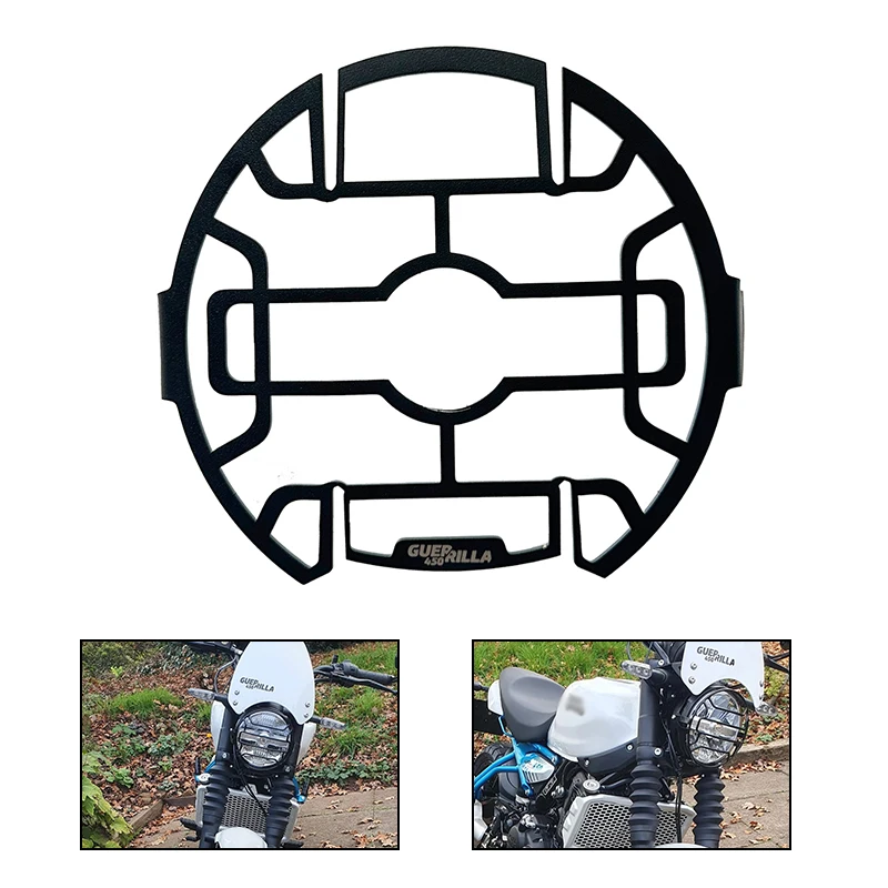 

New 2025 Motorcycle Headlight Protectors Grille Protectors Accessories for GUERRILLA450 Guerrilla 450 2024