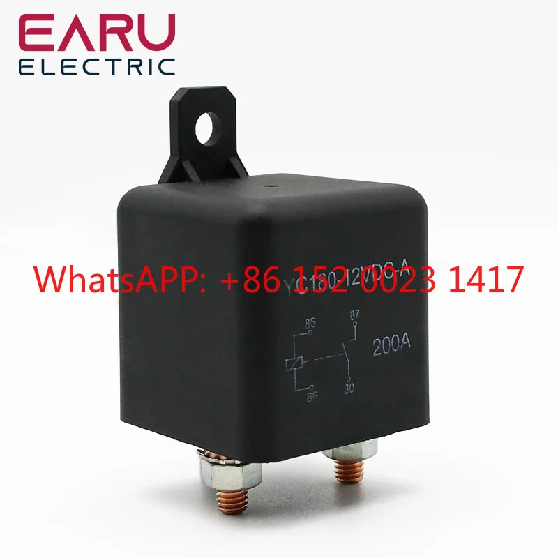 

High current car relay (short time load) 12V24V48V60V DC total power supply start 4 pins 5 pins
