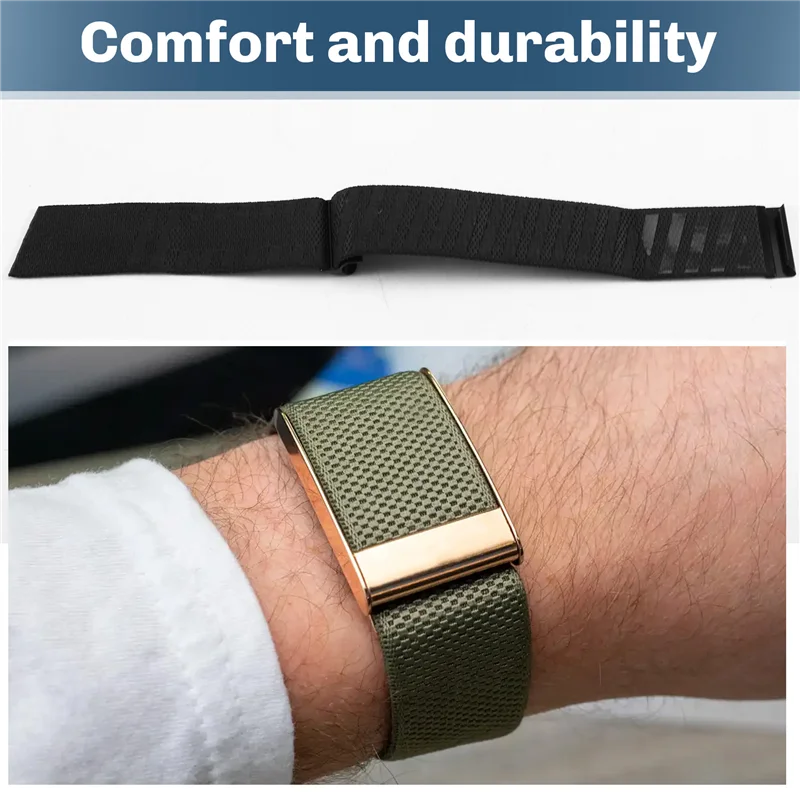 

【НОВЫЙ СПИСОК】Совместим с WHOOP 4.0 для женщин и мужчин, вязаный сменный ремешок, защитный ремешок для часов, спортивный браслет B