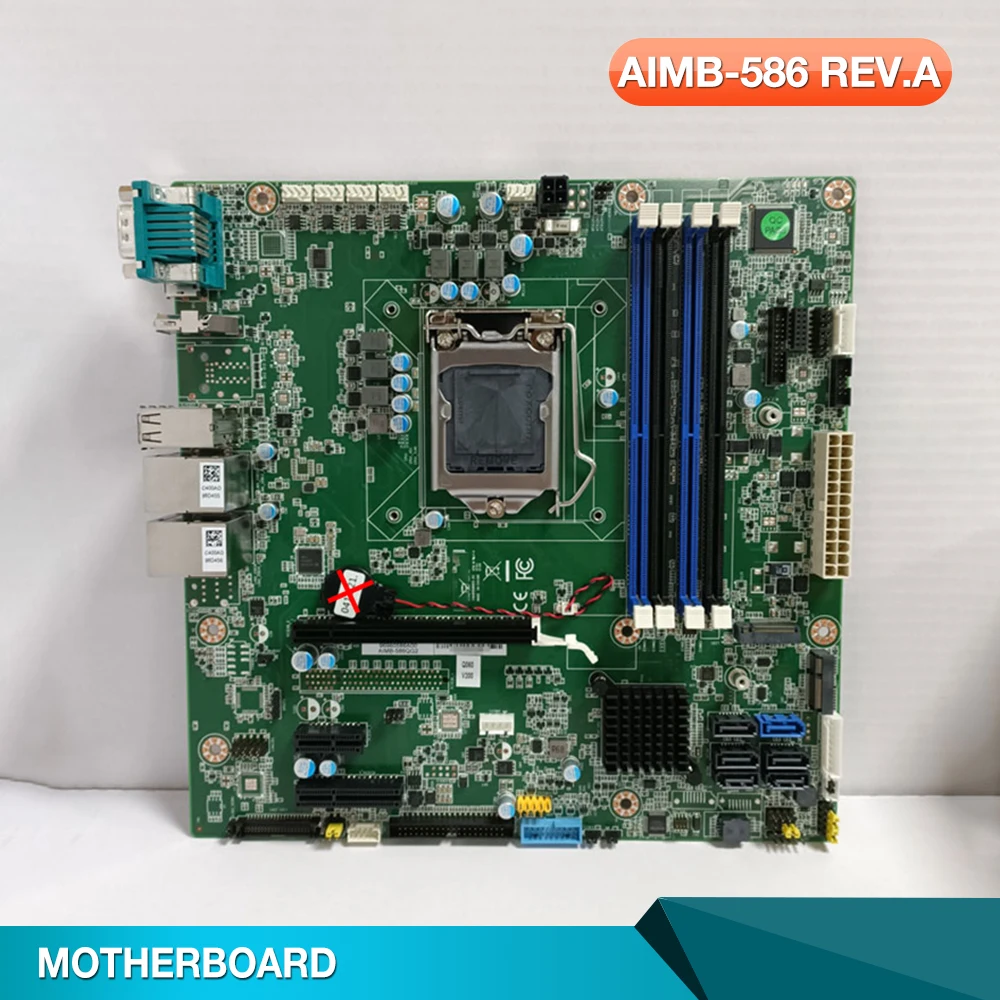 Industrial Computer Motherboard Supports 8/9 Generation Processors For Advantech AIMB-586 REV.A1 AIMB-586QG2-00A1E