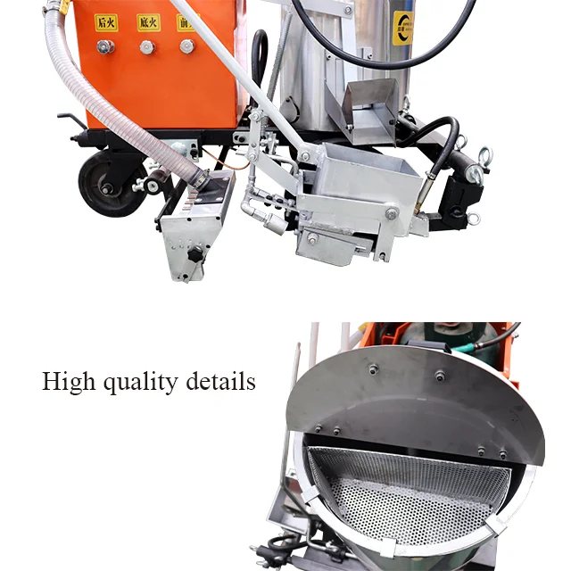 CR02 Engine-Powered Road Marking Machine 1000m/h for Pavement Marking Lines