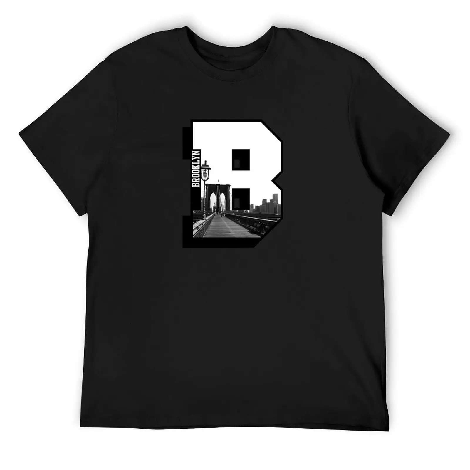 Brooklyn Block T-Shirt essential t shirt blacks man t shirt anime mens big and tall t shirts