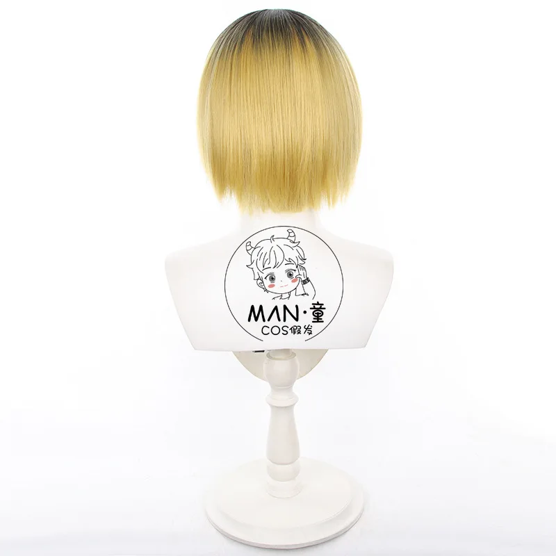 ハイキュー!! コズメ・ケンマ コスプレウィッグ 染め頭皮ストック ハロウィンギフト