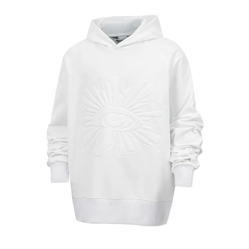 2025 100% cotton House of errors men's and women's street clothing loose printed hooded sweatshirt