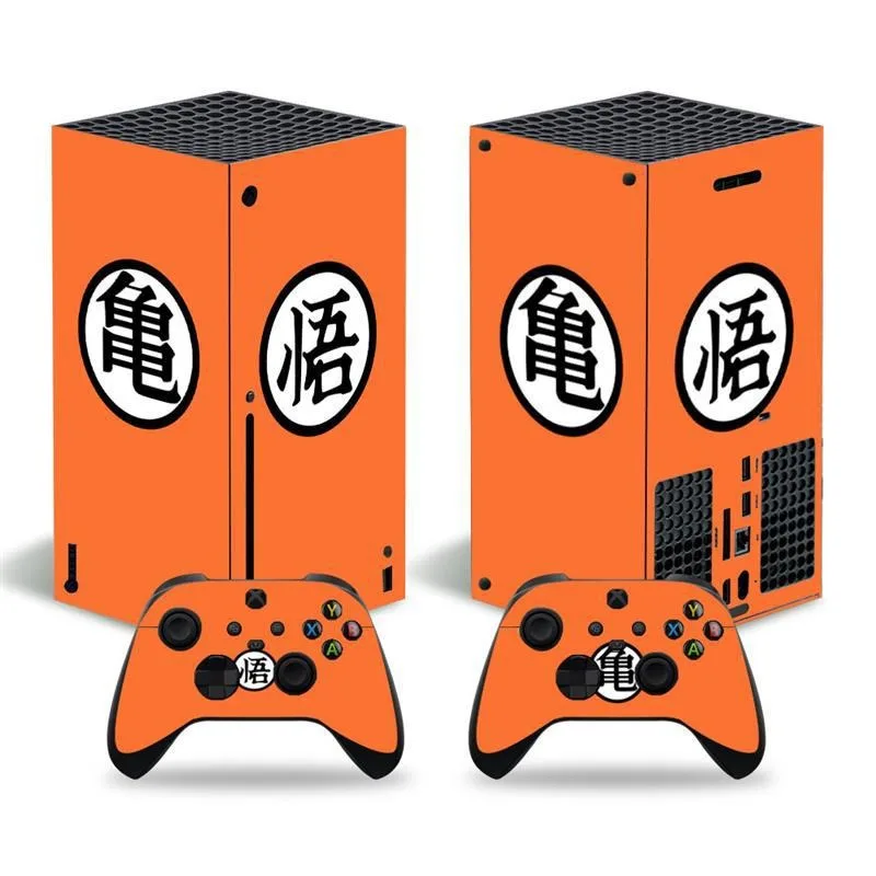 Dragon Ball XBox Series X Skin Stickers Cover for XSX Consoles Controllers Protective Film Decoration XBox SeriesX Accessories