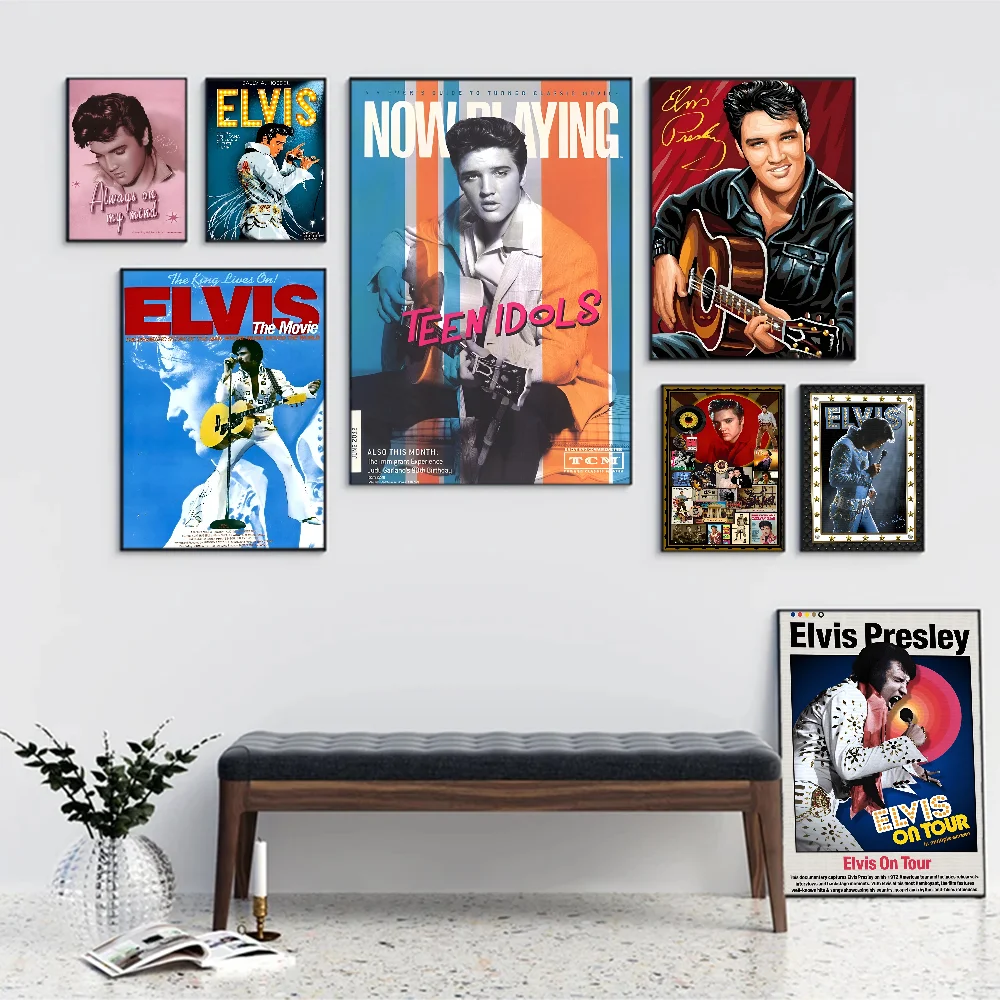 Elvis P-Presley Classic Movie Poster HD Quality Poster Wall Art Painting Study Nordic Home Decor