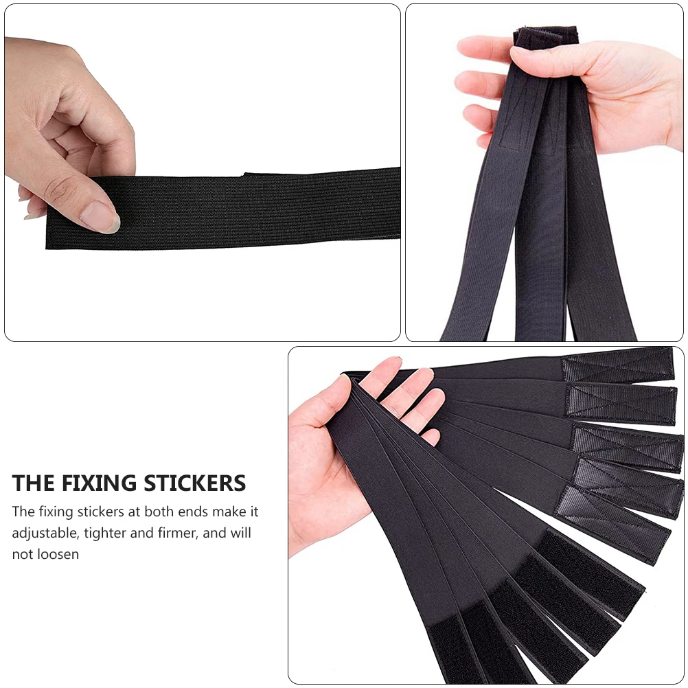 

3pcs Elastic Wigs Band Breathable Head Rim Band Non-Sticky Grip Strap Lightweight Durable Accessory For Hair Growth