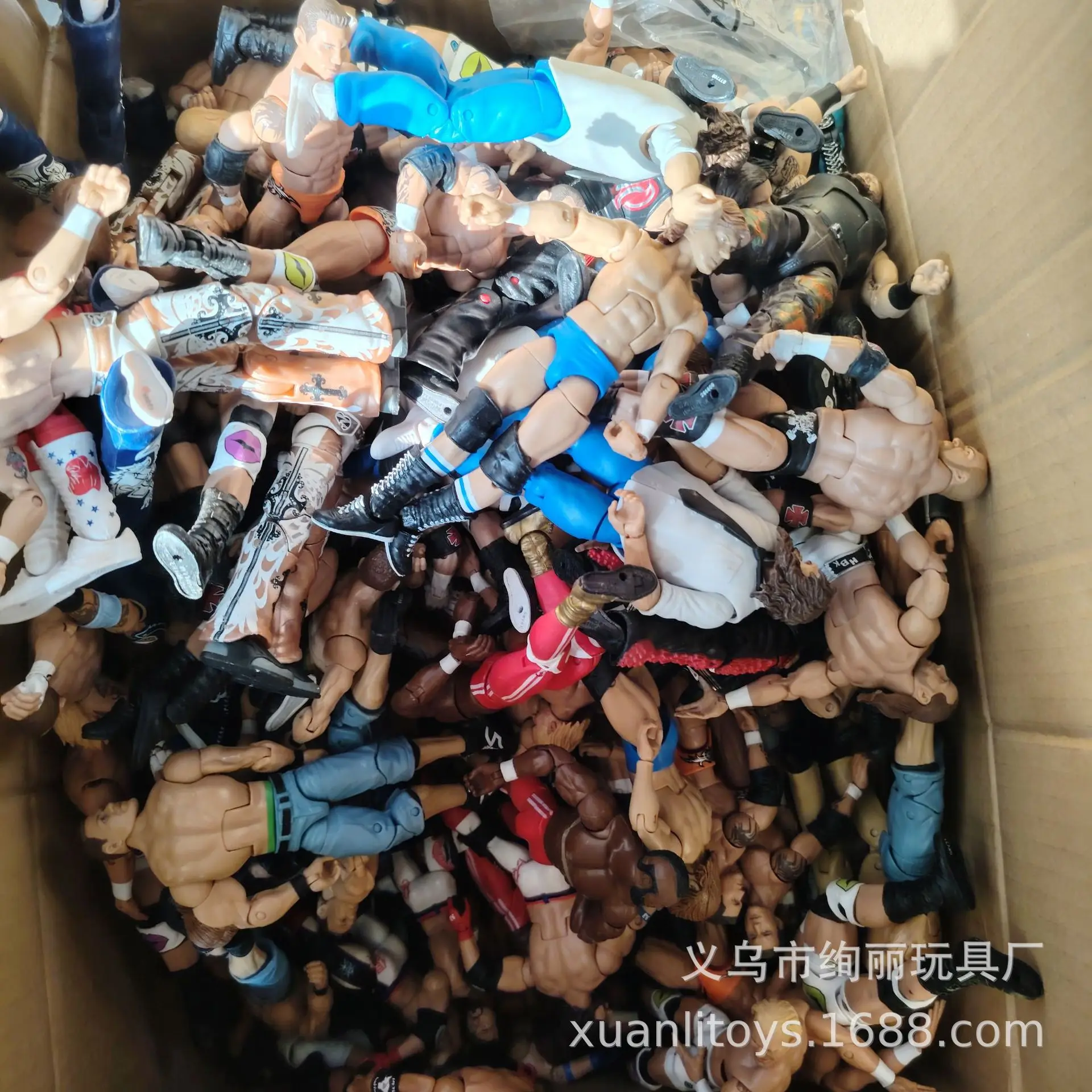 شخصيات المصارع والملاكم القابلة للتمركز للغاية، ألعاب متعددة المفاصل قابلة للجمع، عدة أنماط من أبطال المصارعين المصارعين #4