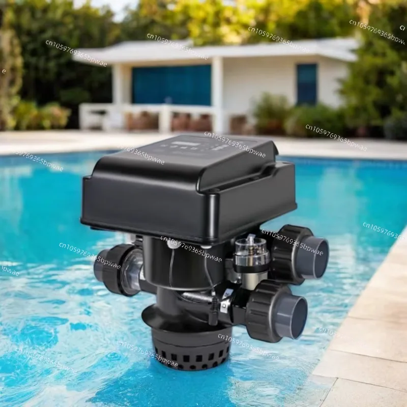 

F139 Manual Electric Pool Filter Valve Ceramic Disc Control Water Filtration OEM Support General Applications