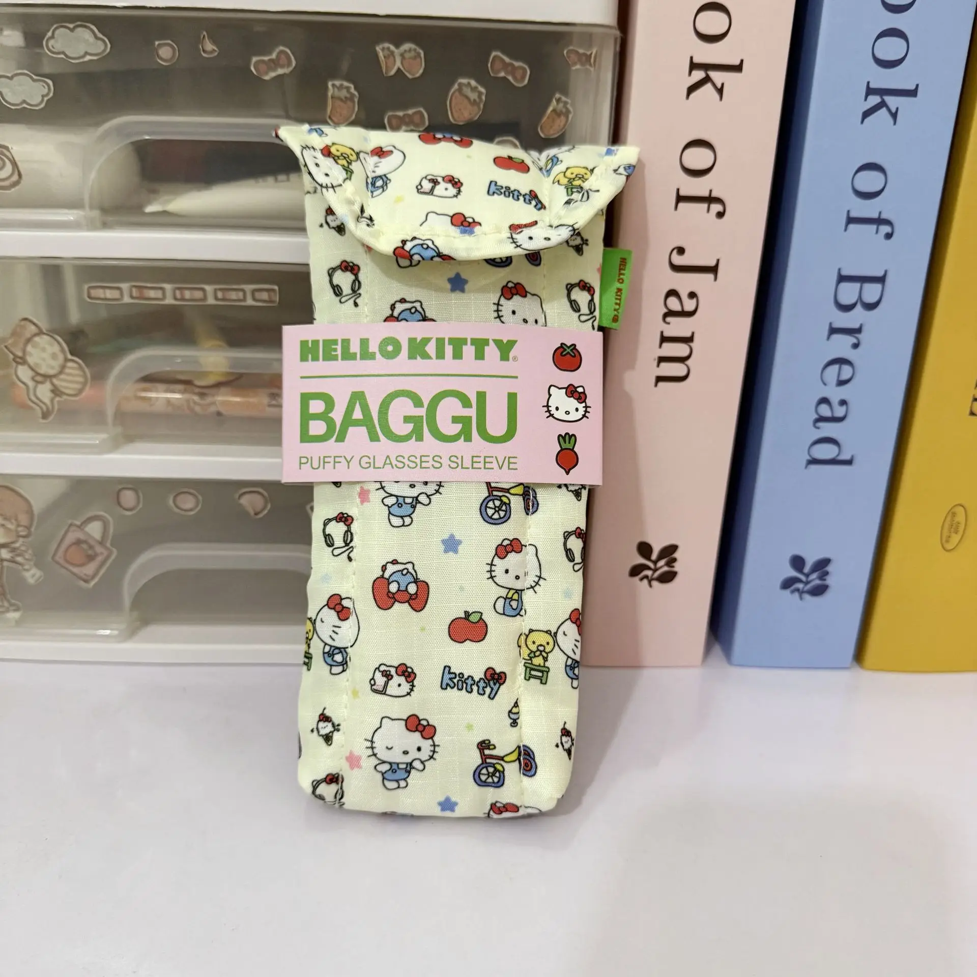 حقيبة تخزين نظارات كاواي ميفي بوريس، حقيبة واقية للنظارات الشمسية اللطيفة مع لعبة هدية جذابة مغناطيسية