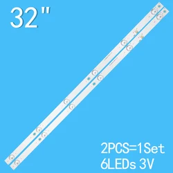 LED-Hintergrund beleuchtung Streifen für h32d7100c Chang hong 32 