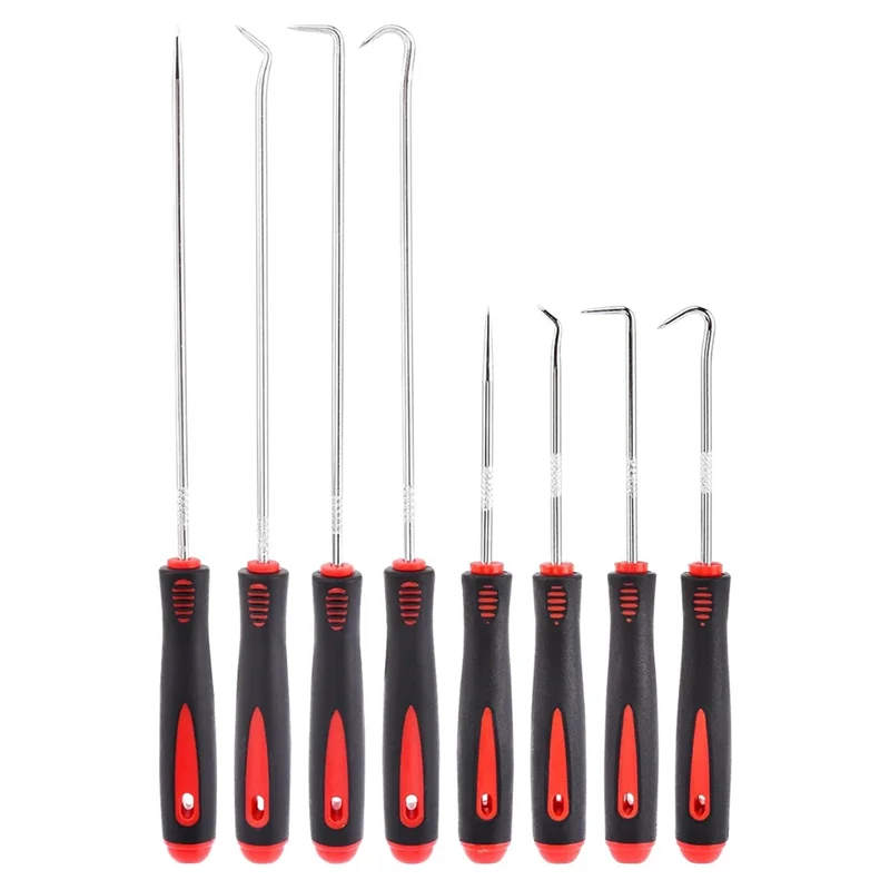 

QB-8PCS Precision Pick Set - Easy Removal Tool For Automotive Oil Seals, O-Rings, And Gaskets