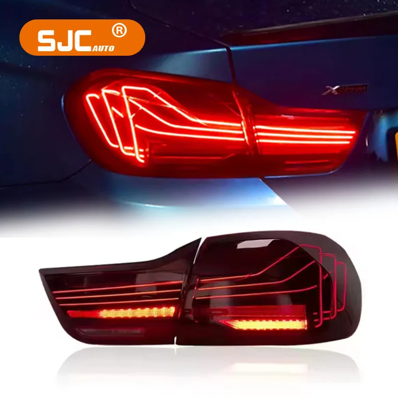 

SJC for BMW 4 Series F82 F32 F33 F36 F83 M4 Taillights 2014-2020 New Upgrade CSL Rear Lamp LED Style Tail Lights