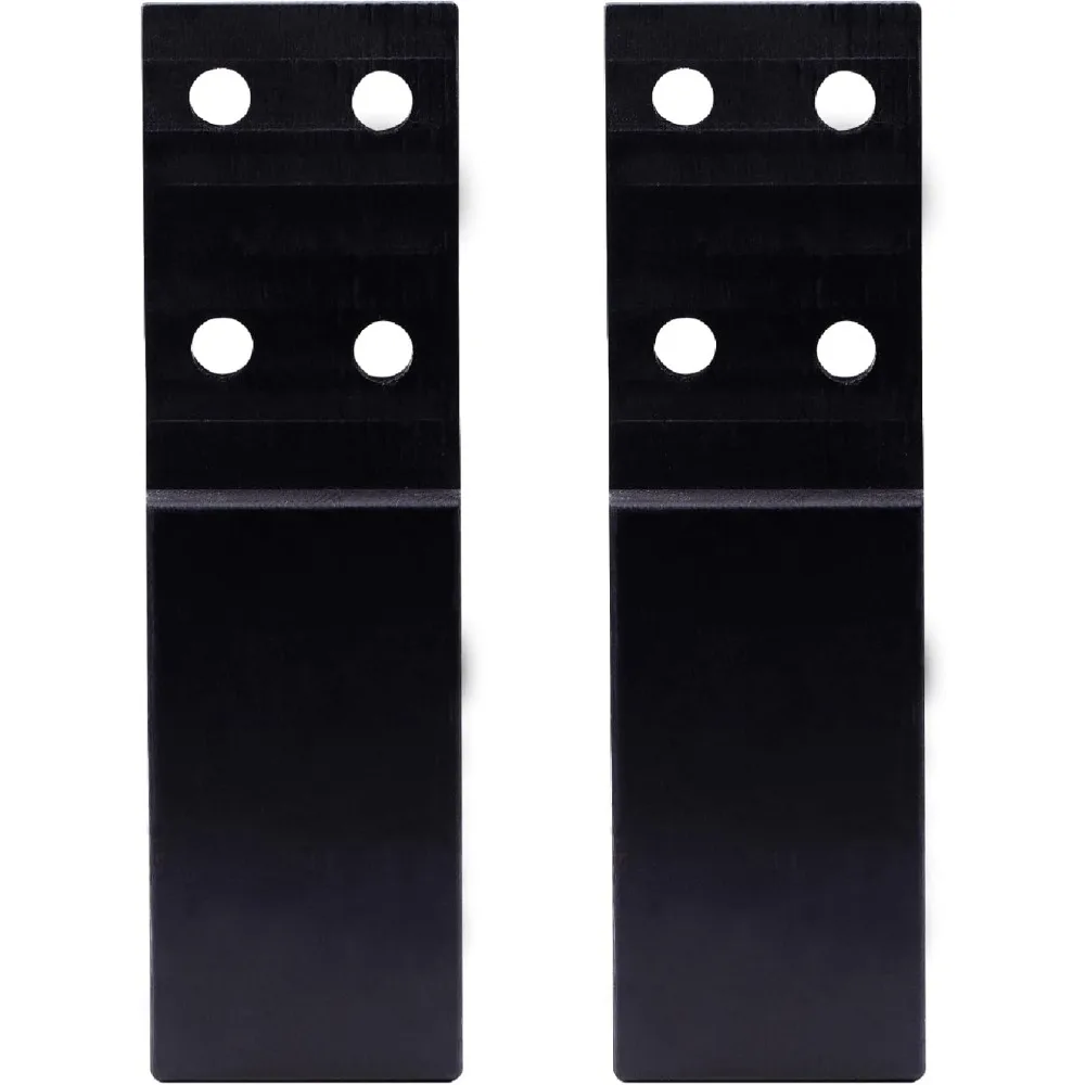 

2 Pcs Bed Frame Legs Replacement Parts Bed Feet Furniture Support Leg Reinforcement Kit for Wooden Beds Table Cabinet Sofa Bolt-