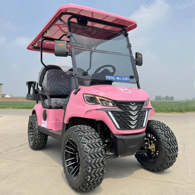 China Manufacture Quality 72V Electric Golf Cart 2 4 6 8 Seater Road Off Buggy New Model Lithium Battery Golf Cart