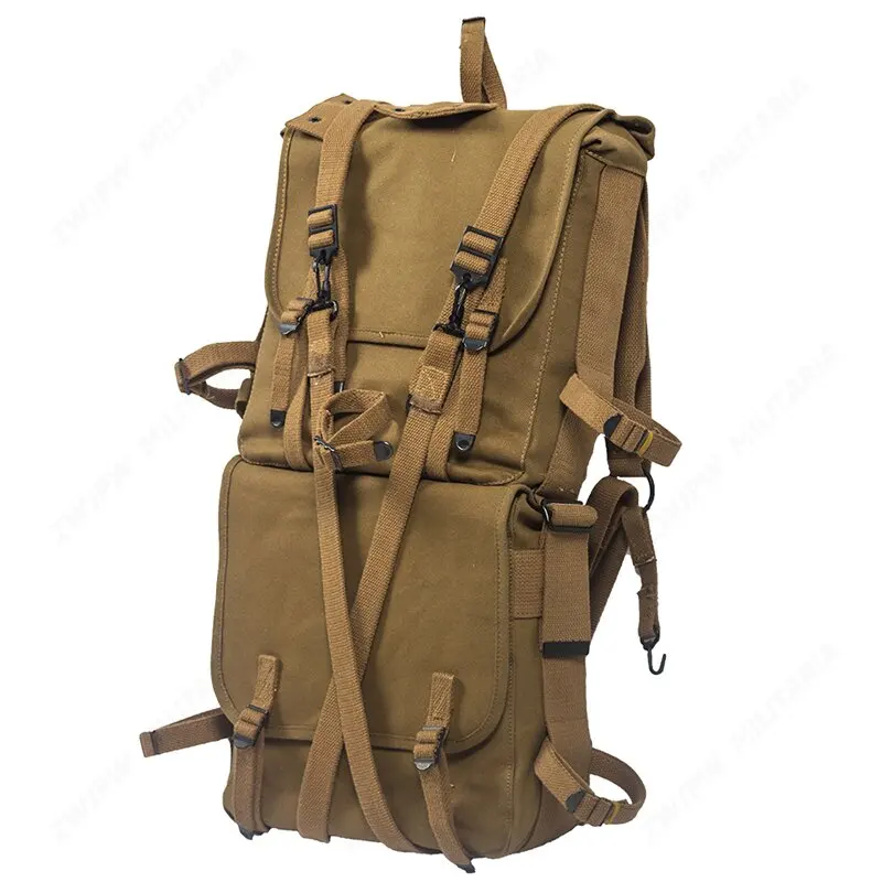 

US WWII WW2 ARMY USMC M1941 782 BACKPACK SET PACK SYSTEM COMPLETE (HAVERSACK+KNAPSACK)