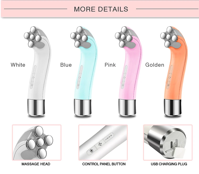 Ems  Led Light Electric Face Massage  Beauty Instrument Facial Face Lifting Machine